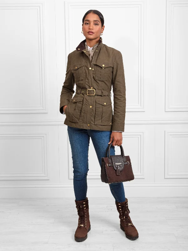 Sadie Wax Safari Jacket - Khaki