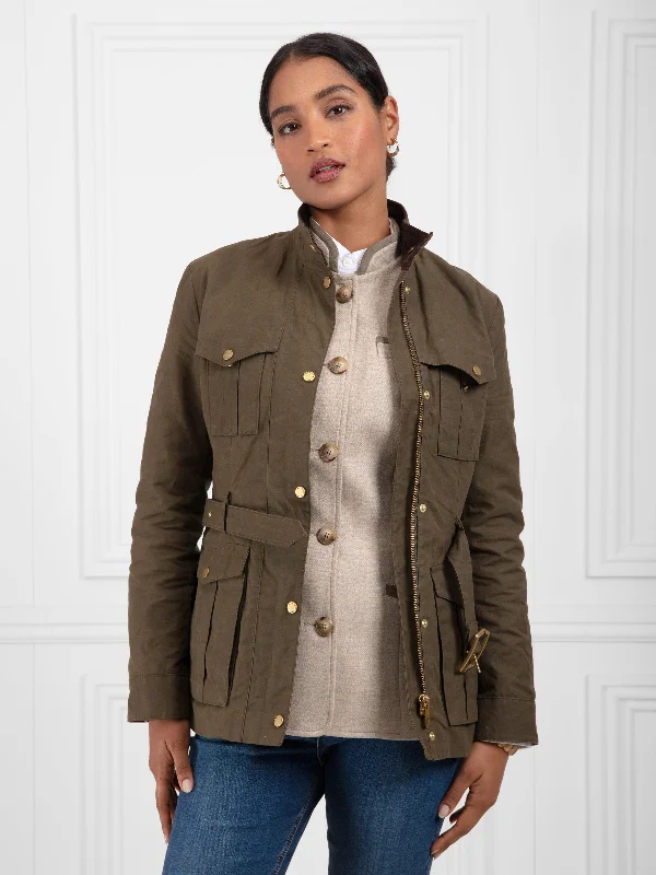 Sadie Wax Safari Jacket - Khaki