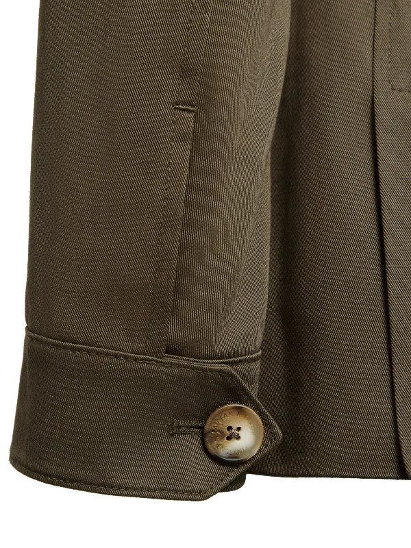 Savannah Safari Jacket - Khaki Cotton Drill