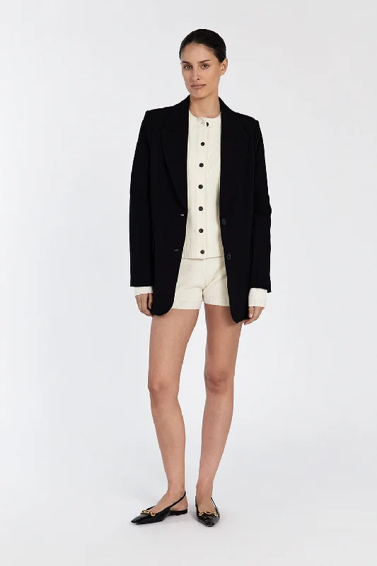 AXEL CREAM CASHMERE BLEND CARDIGAN