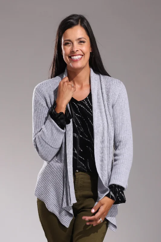 Touch of Wool Cardigan | SILVER MARLE | 6336ZZ