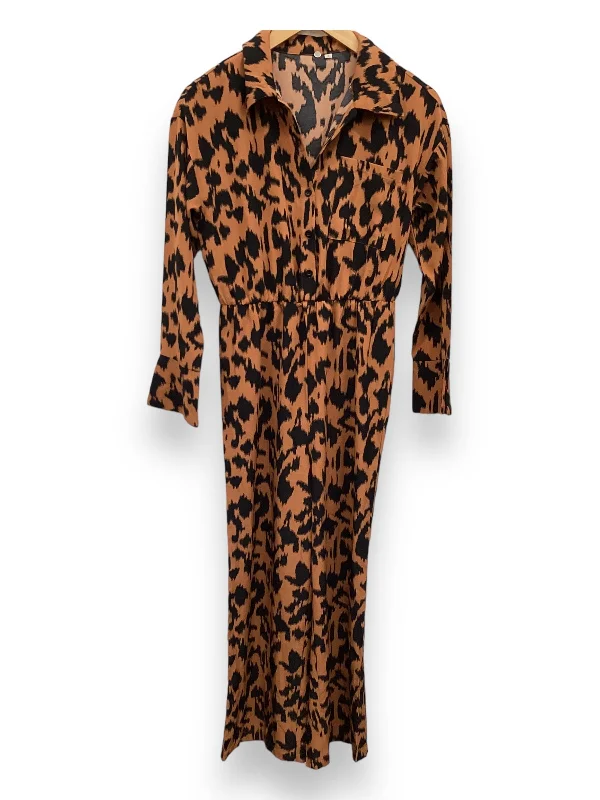 Animal Print Jumpsuit Clothes Mentor, Size S