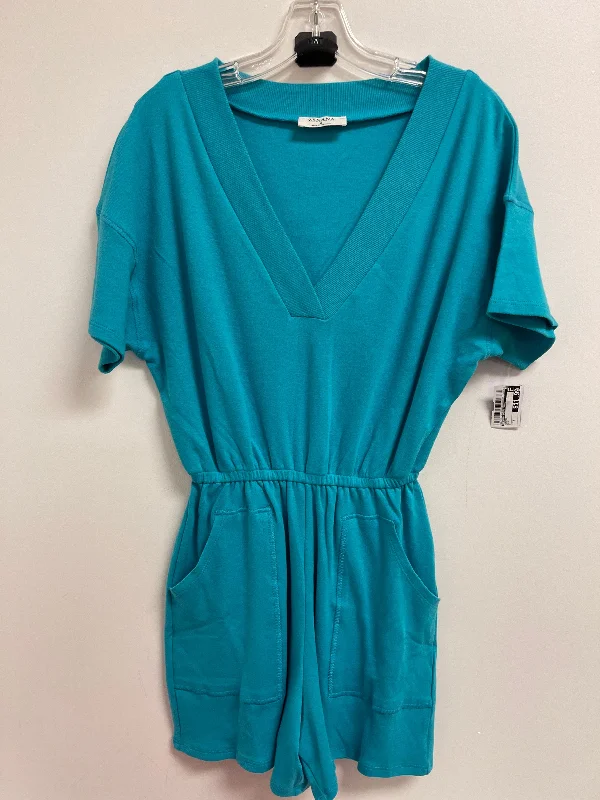 Blue Romper Zenana Outfitters, Size S