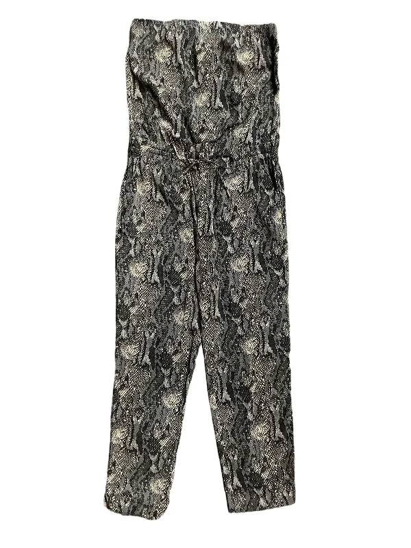 Snakeskin Print Jumpsuit Express, Size S