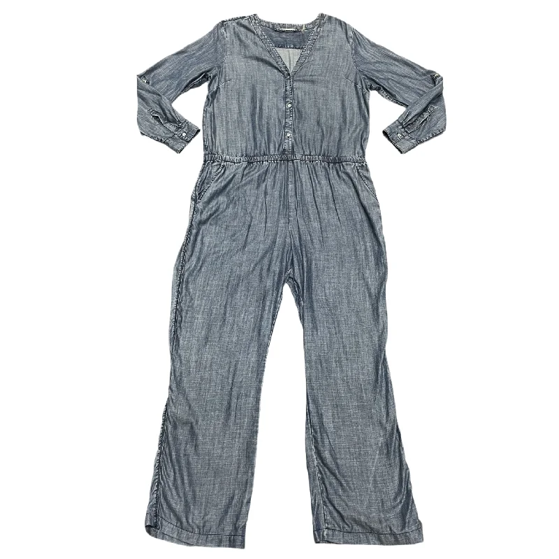 Denim Blue Jumpsuit By Soft Surroundings, Size: L