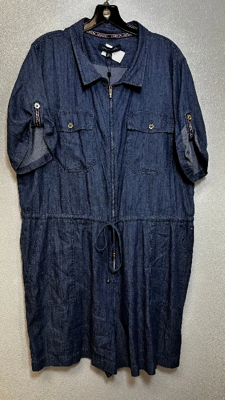 Denim Romper Tommy Hilfiger O, Size Xxl