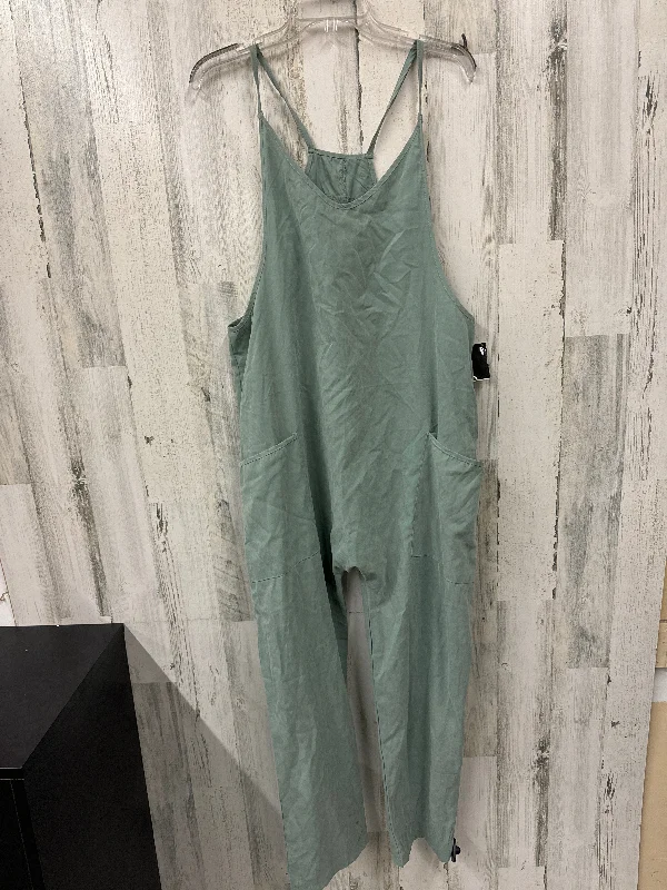 Green Jumpsuit Clothes Mentor, Size L