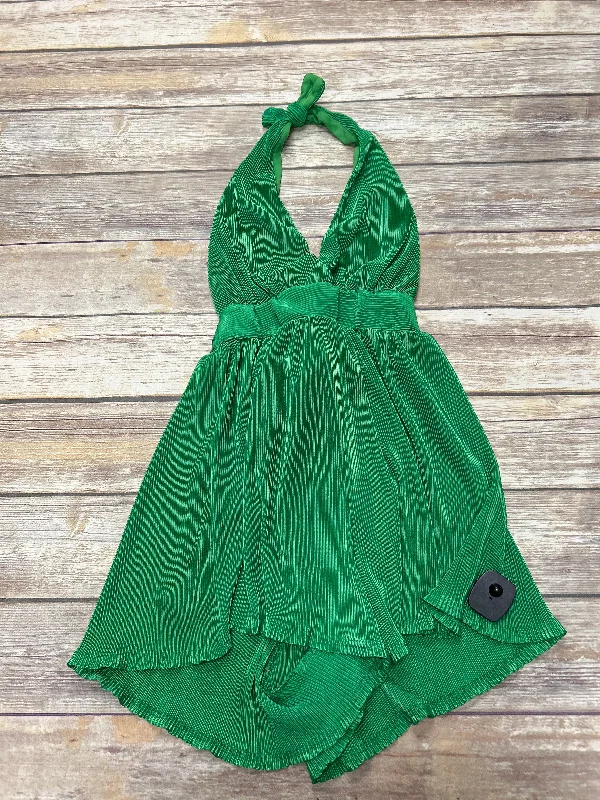 Green Romper Fashion Nova, Size S