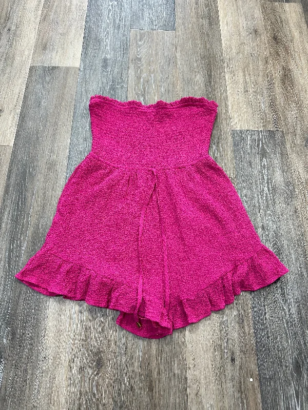 Pink Romper Allie Rose, Size M