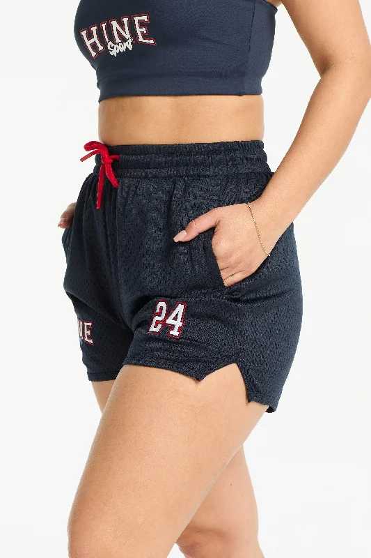 VARSITY 2.0 BASKETBALL SHORTS SLATE BLUE