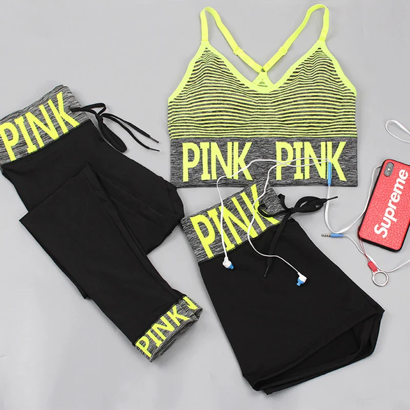 PINK Women's Fitness Set