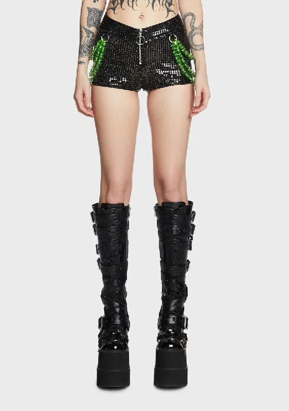 Alien Goddess Booty Shorts