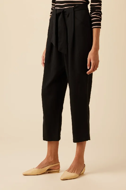 Anissa TENCEL™ Twill Pant - Black