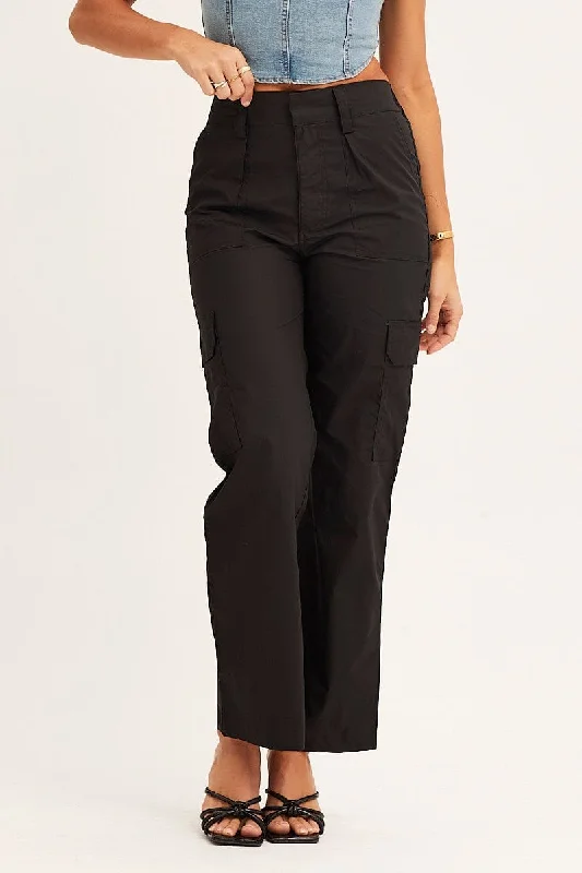 black-cargo-pants-mid-rise-bt2425c-46pb