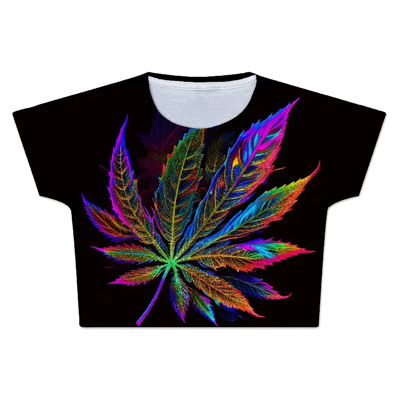 Blacklight Weed Crop Tee