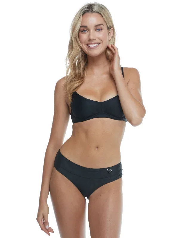 Body Glove Smoothies Palmer Underwire Bikini Top - Black