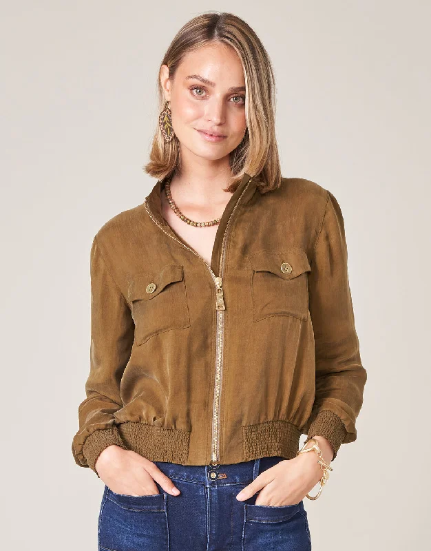 Charleigh Jacket Deep Olive