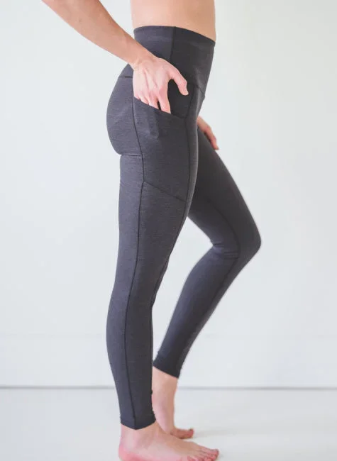 Coal Wander Pocket Yoga Pants