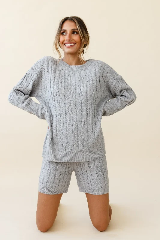 colorado-cable-knit-shorts-grey