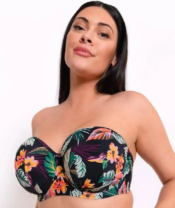 curvy-kate-cuba-libre-bandeau-bikini-top-print-mix