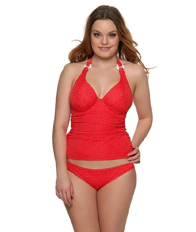 curvy-kate-plain-sailing-ruched-back-brief-flame-spot