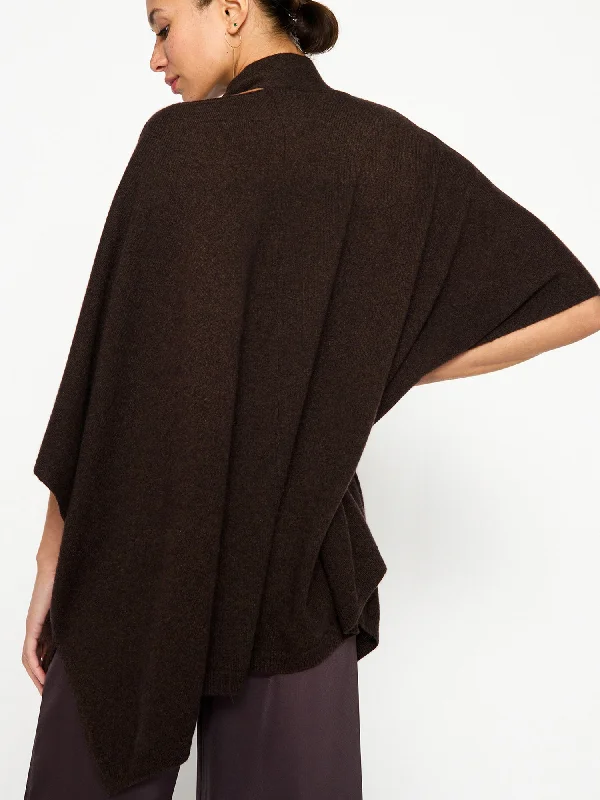 dalian-cashmere-poncho-carob-melange