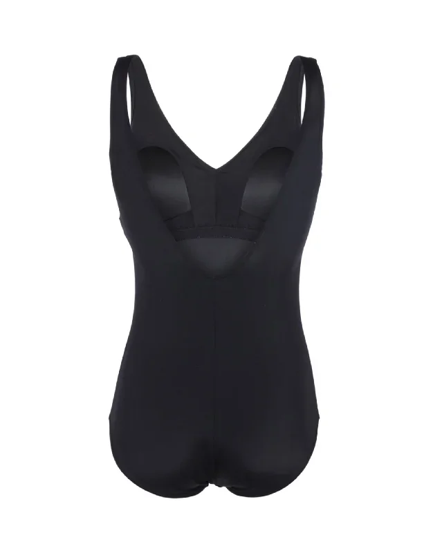 fashy-classic-v-back-swimsuit-black