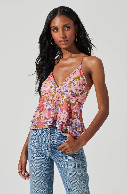 floral-two-tiered-strappy-cami