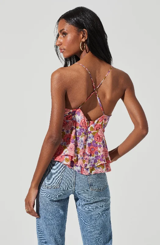 floral-two-tiered-strappy-cami