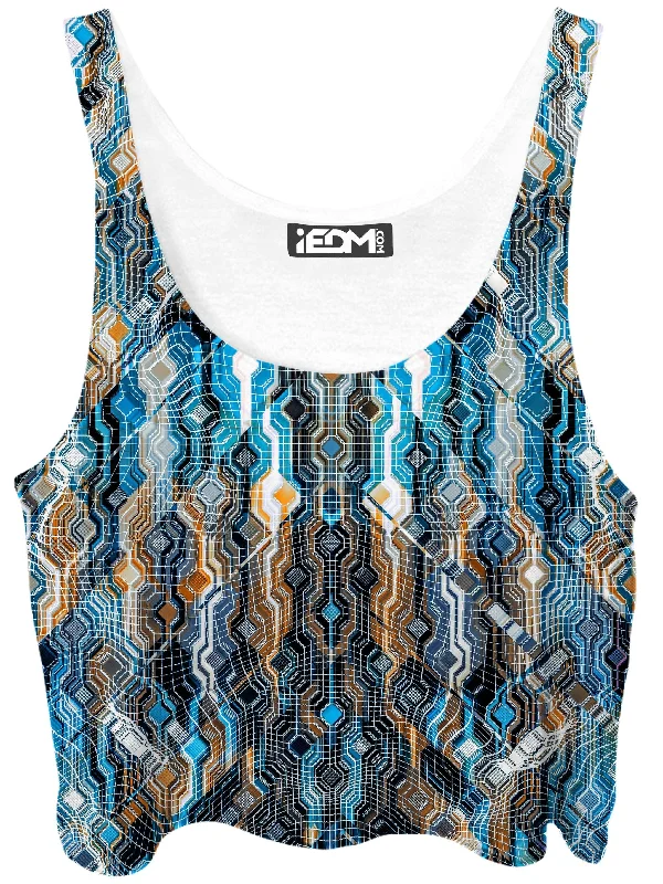 Fractional Data Crop Top