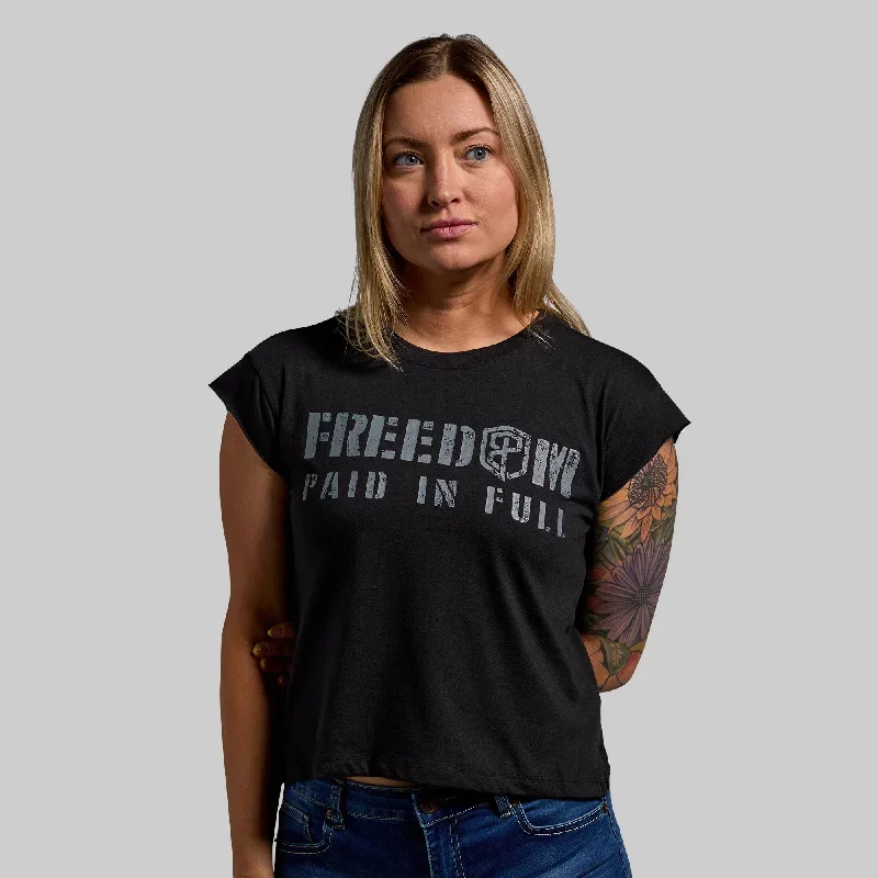 Freedom Paid In Full Muscle Tee (Black)