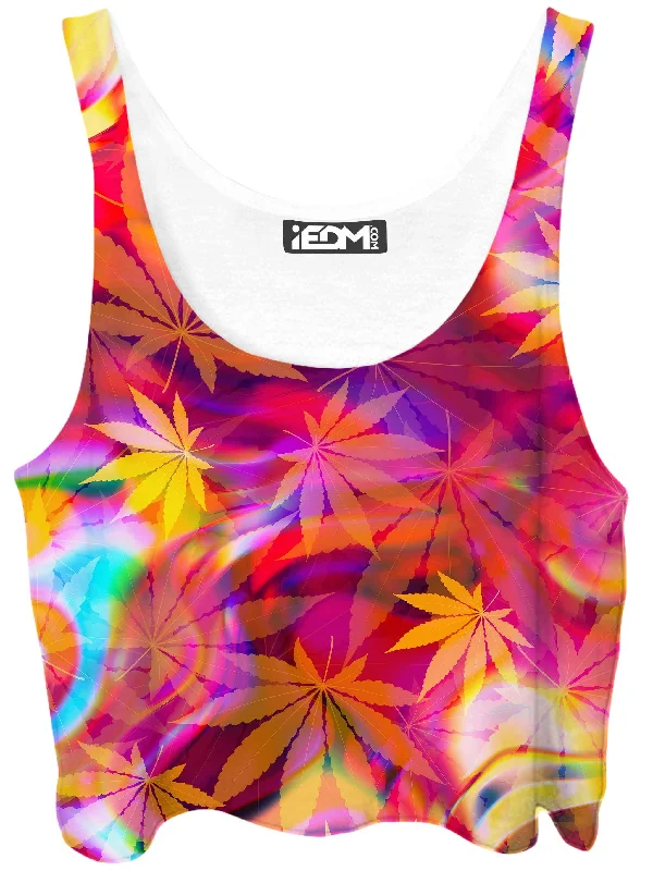 Ganja Dreamin Crop Top