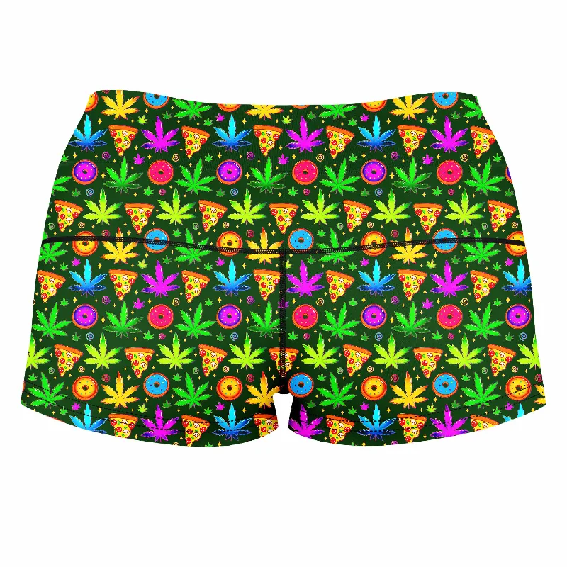 ganja-motif-high-waisted-womens-shorts