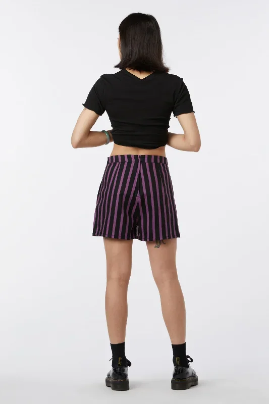 goth-stripe-drill-skort