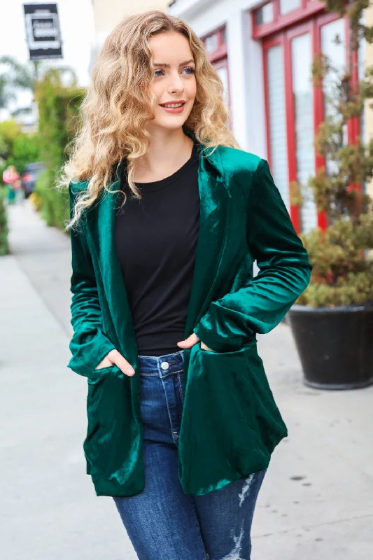 hunter-green-velvet-lapel-blazer