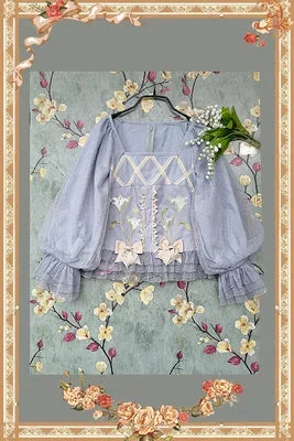 infanta-melaleuca-lily-embroidery-country-lolita-blouse-and-skirt