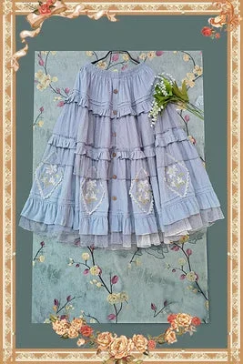 infanta-melaleuca-lily-embroidery-country-lolita-blouse-and-skirt