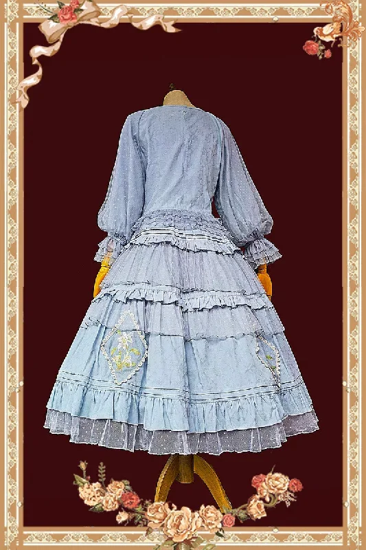 infanta-melaleuca-lily-embroidery-country-lolita-blouse-and-skirt