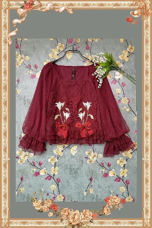 infanta-melaleuca-lily-embroidery-country-lolita-blouse-and-skirt