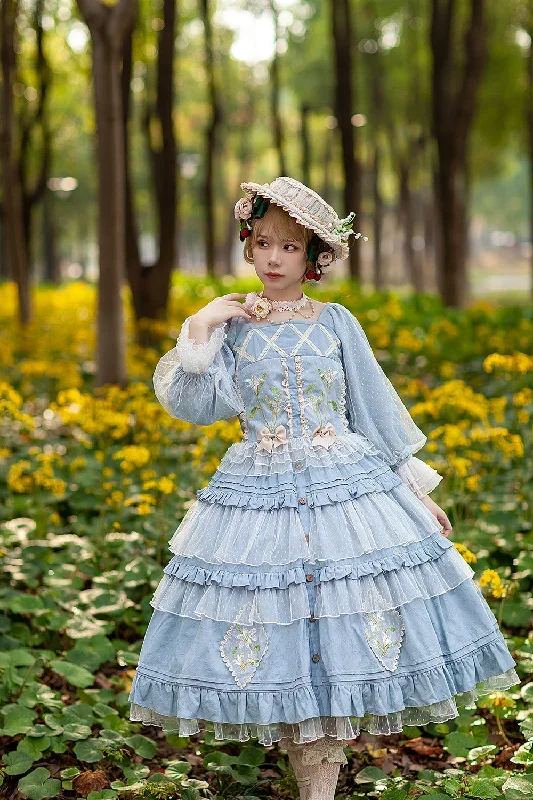 infanta-melaleuca-lily-embroidery-country-lolita-blouse-and-skirt