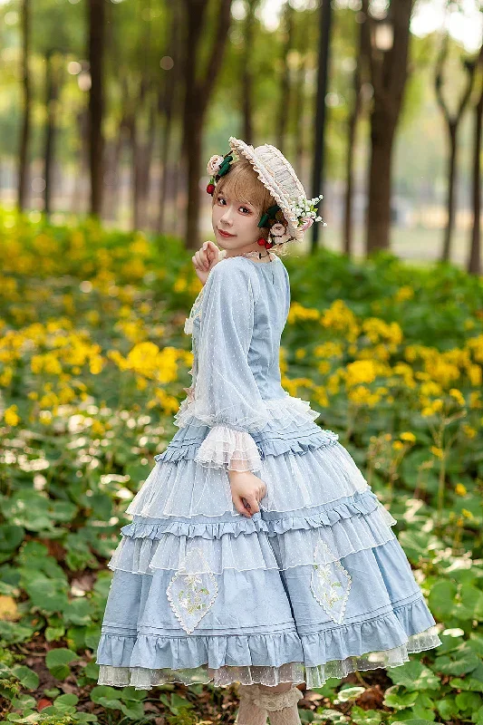 infanta-melaleuca-lily-embroidery-country-lolita-blouse-and-skirt