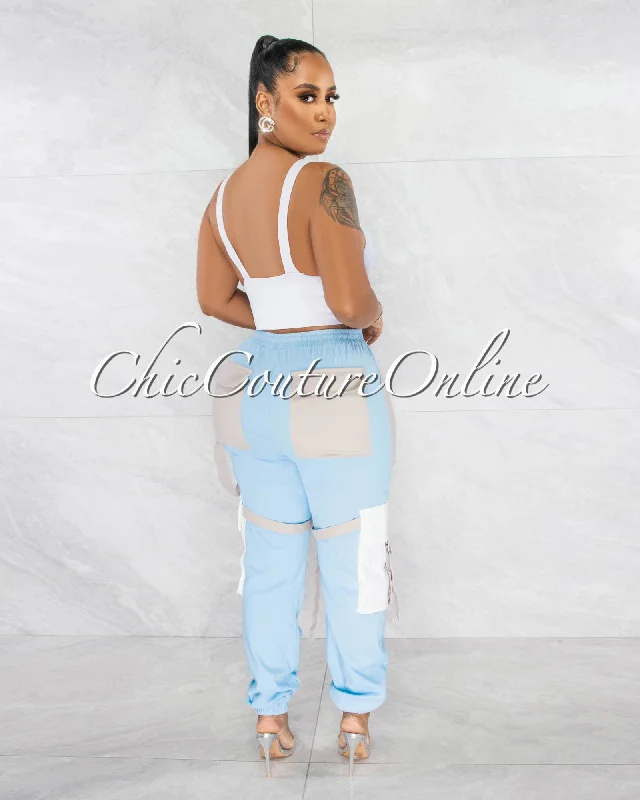 juniva-baby-blue-grey-silver-buckles-cargo-jogger-pants