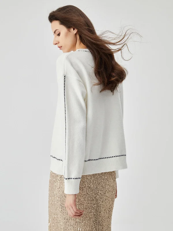 knit-contrast-trim-crew-neck-sweater