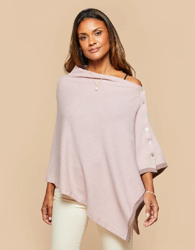 Light Mauve Poncho