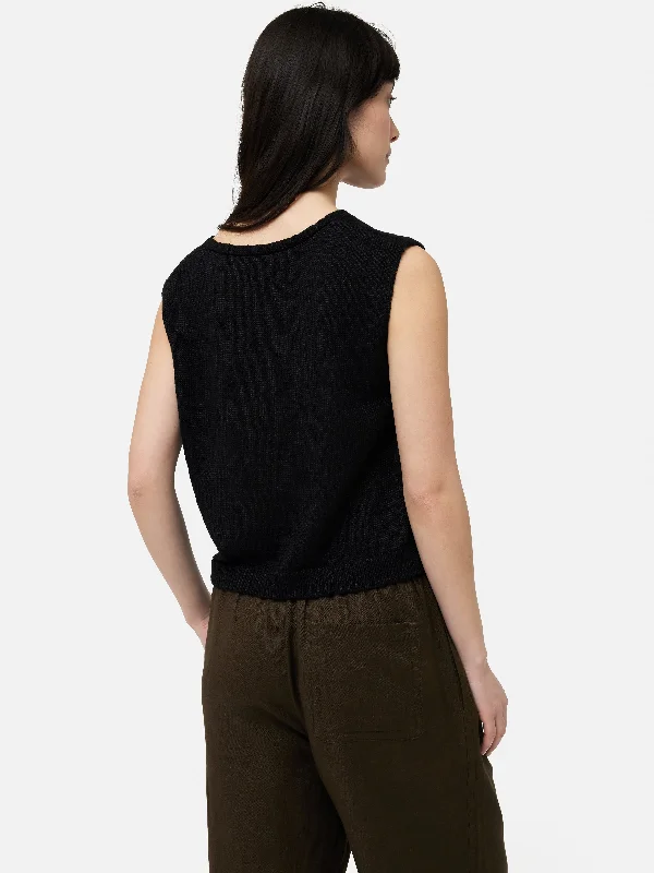 linen-slub-cropped-v-tank-top-black