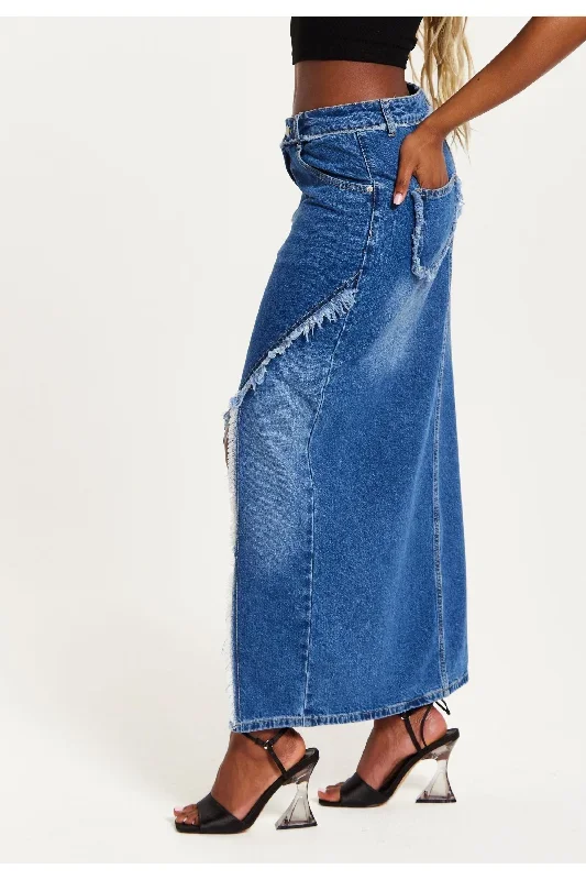 liquorish-blue-wrap-front-midi-denim-skirt