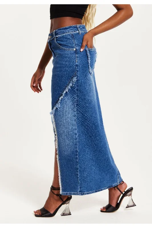 liquorish-blue-wrap-front-midi-denim-skirt