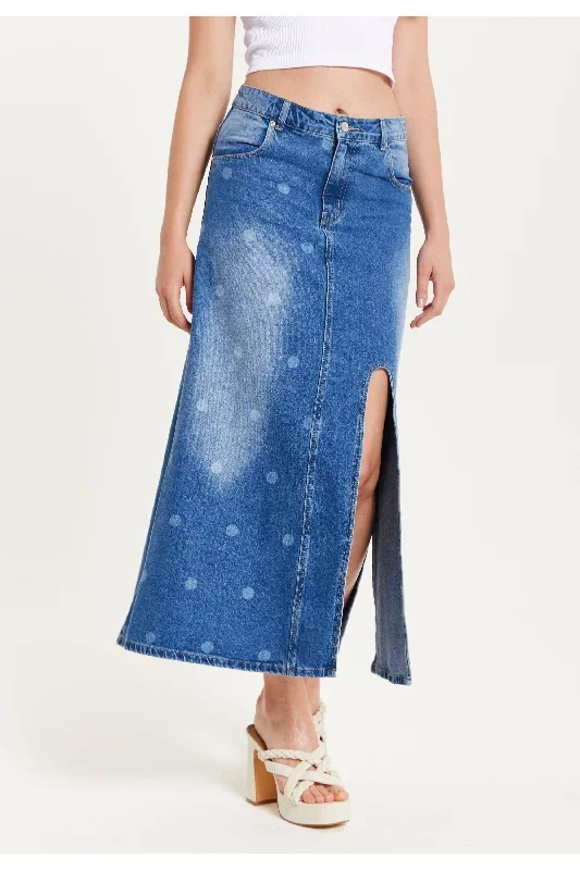 liquorish-polka-dot-midi-denim-skirt