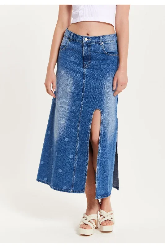 liquorish-polka-dot-midi-denim-skirt