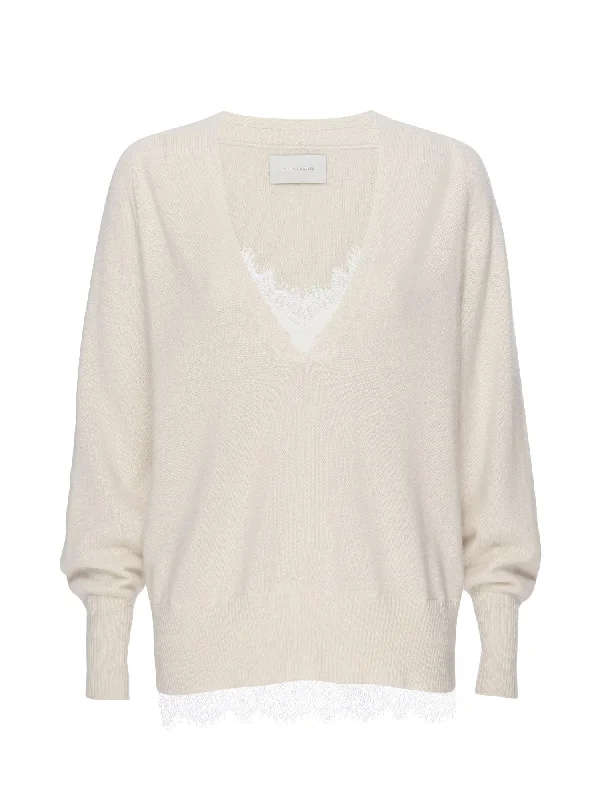 looker-lace-vneck-layered-sweater-ivory